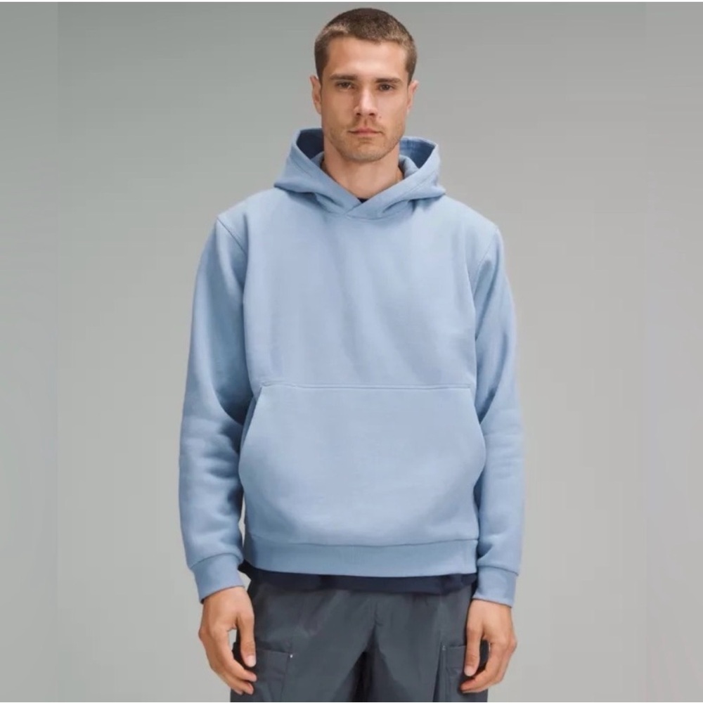 Lululemon Steady State Pullover Hoodie XL Mens Blue